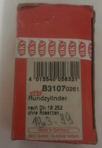 Bks 3107 rundzylinder - 3107,