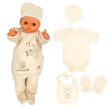 Neugeborenen Baby Geschenkset Kleidung Set 100% natürlich Erstausstattung Unisex