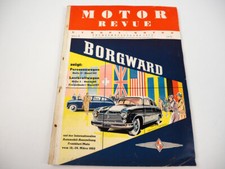 Motor Revue Zeitschrift Heft 5 IAA Frankfurt Messe Frühjahr 1953 PKW LKW Bu