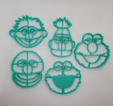 Ausstecher Sesamstraße Krümelmonster Förmchen
