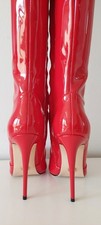 Giaro Stiefel Gr. 37 Red Shiny