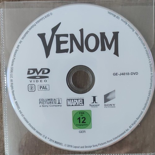 Sony pictures venom dvd - sony, film