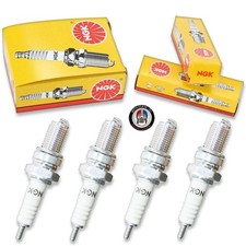 4x NGK Spark Plugs BKR5E/F6TC