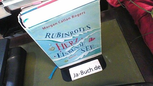 Rubinrotes herz eisblaue - rubinrotes, see