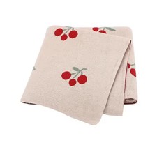 Pink Cherry Babydecke 70x90cm