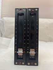2x Eckmiller W88 Passiver Fader 60er Jahre V72 Ära