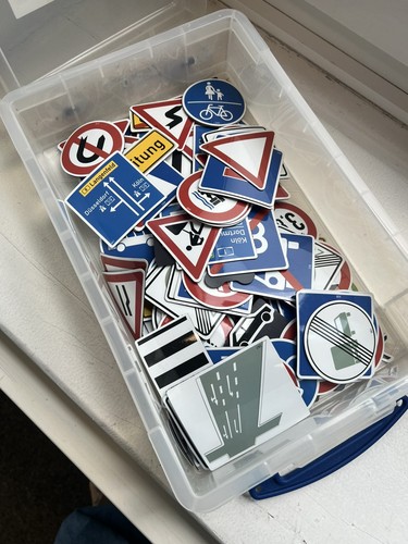 Verkehrszeichen set fahrschule - verkehrszeichen,