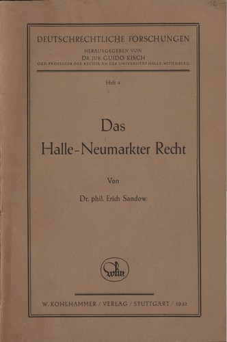 Das halle neumarkter - das, recht