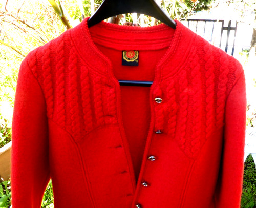 Tiroler walkjacke dicke - tiroler,