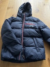 Lacrosse blaue Daunenjacke