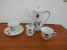 Winterling Bavaria  Rote Rose Kaffeeservice 5 teilig 60er 70er  (B)