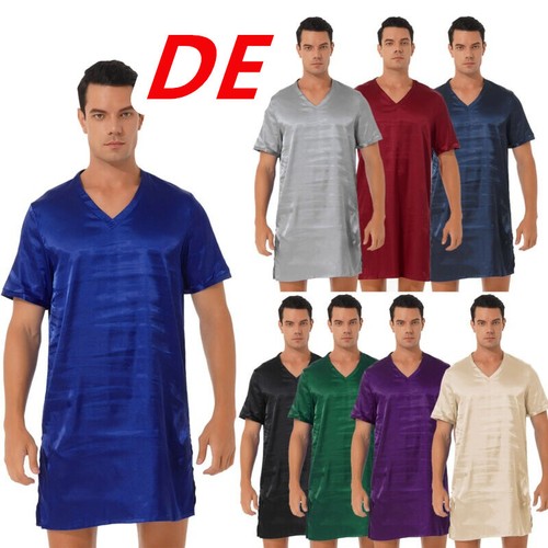 Herren nachthemd kurzarm - herren,