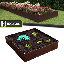 Beeteinfassung Metall Rost