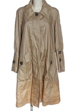 CREENSTONE Übergangsmantel Damen Mantel Gr. DE 38 goldfarben Glitzer-Optik