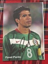 handsigniertes Foto 10x15 cm Pavel Pardo - Mexiko WM 1998 + 2006