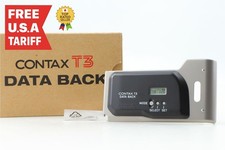 [Unbenutzt in BOX] Contax T3 Data Back Cover Panel Silber für T3 T3D D aus...