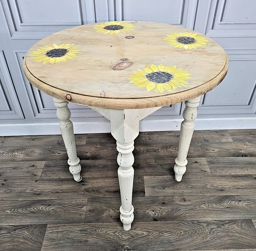 Retro vintage runder tisch - retro,