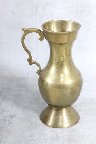 Alte vase messing schmuckvase - messing,