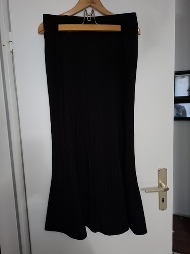 Bodenlanger maxi rock schwarz - bodenlanger,