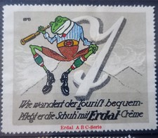 Werbemarke Erdal ABC - Serie Buchstabe T