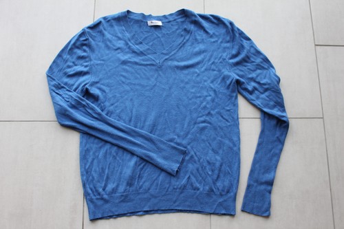 Pullover damen langarm blau - pullover,