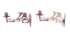 1 Paar Klavierkerzenleuchter