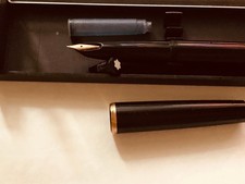 Ersatzteile Montblanc Füller Meisterstück 585 Gold Feder und Zierteil