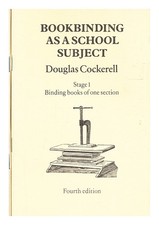 COCKERELL, DOUGLAS Buchbinden