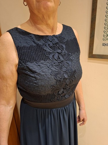 Abendkleid lang dunkelblau - abendkleid,,