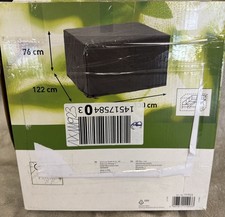 Schutzhülle für Loungemöbel 130 cm x 122 cm x 76 cm, mit Reißverschlüssen