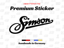 Simson Motorcycle Logo Vinyl