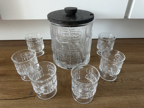 Vintage brutalismus bowle set - vintage, bowle-set