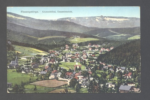 Riesengebirge krummhübel - ak,