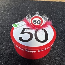Geschenkbox Schachtel 50 Geburtstag 3x Set