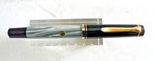 Pelikan Füller M200 old Style grau marmoriert sehr gut erhalten # (1506 )