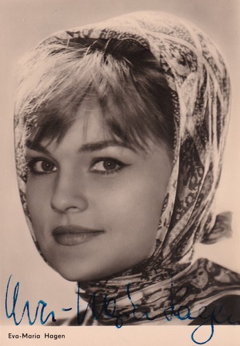 Autogramm eva maria - -, hagen