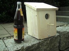 Meisenkasten Staren Vogelhaus Nistkasten Bausatz werkzeugloser Reinigungsklappe