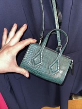 Mini Handtasche Damen, Grün ZARA