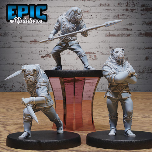 Dog folk noble set - folk,