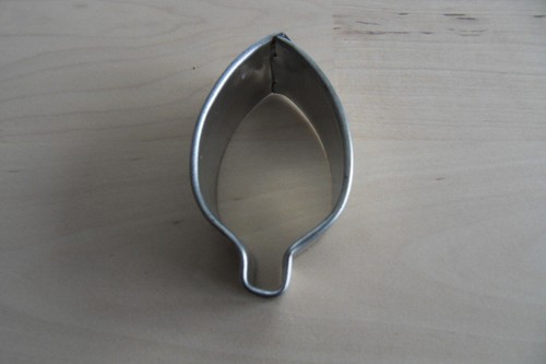 Blatt plätzchen mini keks - mini,