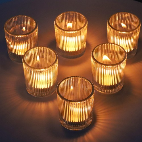 Teelichthalter glas set - teelichthalter,