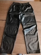 Leder Imitat Hose Größe M