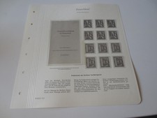 Borek Spezialseite Blockade Berlin MH Paketmarken + Einzelmarken daraus