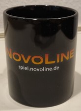 Tasse Schwarz mit Novoline