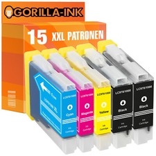 15 Patronen XXL für Brother