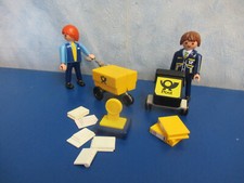 2 x Postbote Figuren  Brieträger DHL Set zu 4400 4401 Playmobil 7276
