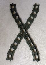 Lego ® Duplo Eisenbahn 2737 Kreuzung 4 Schienen gebogen 4 Schienen gerade Grau