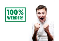 Wandtattoo Werder Bremen 100