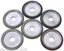 Harz Diamant Poliernut Abtropffläche Abtropffläche Rillenscheiben 100 mm x 22,23 mm