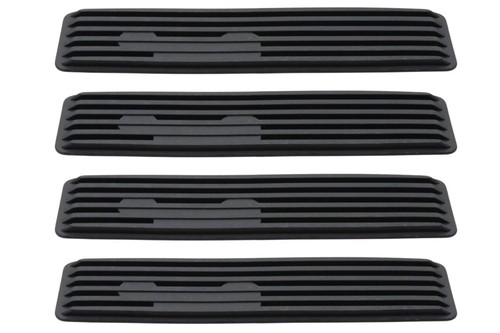 Gummi fußmatte satz - (schwarz),